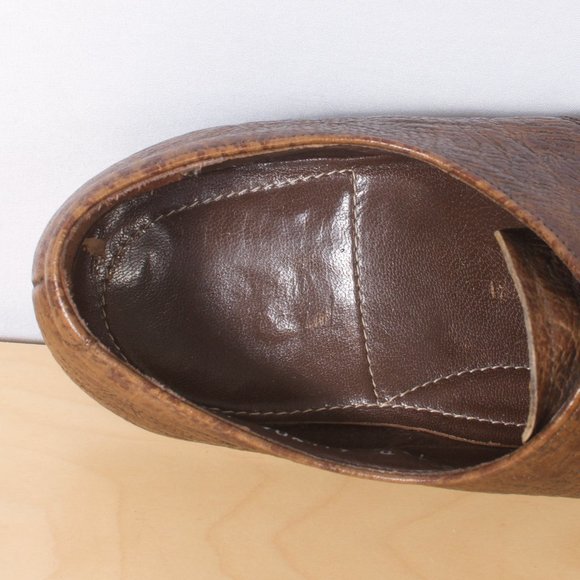 VTG Florsheim Imperial McHale 8.5 D Kudu Plain Toe Derby 79167 Very Good - Picture 5 of 8